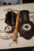 TWO BAROMETERS, A TRUNCHEON ETC