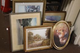 A QUANTITY OF ASSORTED PICTURES AND PRINTS