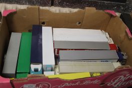 A BOX OF 10 DIECAST LORRYS