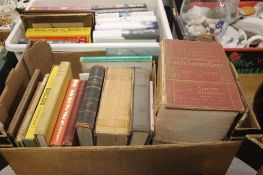 A BOX OF ASSORTED BOOKS