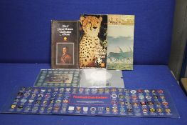 A COLLECTION OF COINS TO INCLUDE HISTORIC CARS, SAINSBURYS MAKES THE MILLENIUM AND THE ESSO