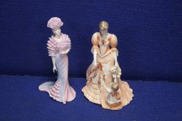TWO COALPORT FIGURINES 