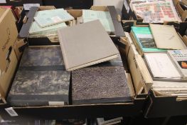 GEOLOGY, MINERALOGY AND PALAEONTOLOGY 3 TRAYS OF BOOKS, TRANSACTIONS ETC INC USA 19TH AND 20TH C