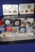 A COLLECTION OF BRITISH AND WORLD COINS