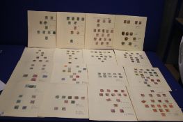 A COLLECTION OF STAMPS GREAT BRITAIN EMBOSSED/ SURFACE PRINTED RANGE WITH 1867 6D 10D POOR TO FINE