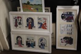 A QUANTITY OF ASSORTED PICTURES AND PRINTS