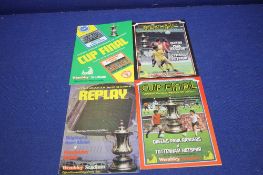 A 1982 QUEENS PARK RANGERS V TOTTENHAM CUP FINAL PROGRAMME TOGETHER WITH A BRIGHTON V MANCHESTER