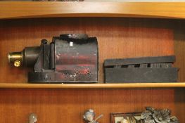 AN ANTIQUE MAGIC LANTERN AND SLIDES