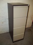 A MODERN 4 DRAWER FILING CABINET
