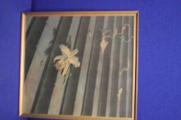 A FRAMED TRETCHIKOFF PRINT DATED 1948 57 CM X 52 CM