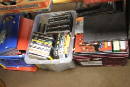 A QUANTITY OF DVDS ETC