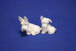 TWO BESWICK DOGS
