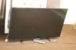 A 40 INCH PANASONIC FLAT SCREEN TV