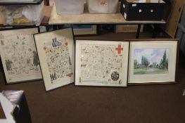 A QUANTITY OF ASSORTED PRINTS