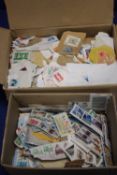 A COLLECTION OF ASSORTED STAMPS
