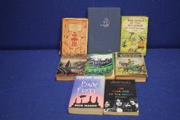 A COLLECTION OF ASSORTED BOOKS TO INCLUDE PINK FLOYD, WIND IN THE WILLOWS BY KENNETH GRAHAME ETC