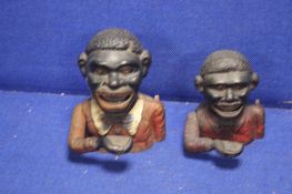 TWO VINTAGE MONEY BANKS 'LITTLE JOE' AND ANOTHER