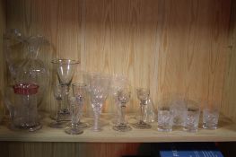 A COLLECTION OF GEORGIAN GLASSES