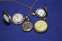 A COLLECTION OF ASSORTED POCKET WATCHES