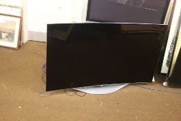 AN LG OLED 55 INCH FLAT SCREEN TV