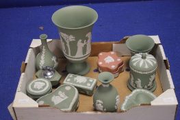 A COLLECTION OF JASPERWARE