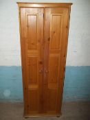 A PINE WARDROBE