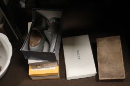 A SMALL COLLECTION OF BOXED LADIES SHOES