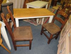 A MODERN DINING TABLE