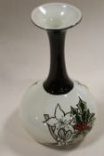 A SIGNED LIMITED EDITION LORNA BAILEY HOLLY VASE No 103 / 250