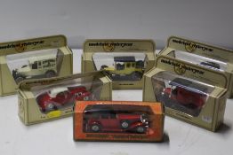 APPROXIMATELY 50 BOXED MATCHBOX MODEL OF YESTERYEAR TRUCKS AND CARS