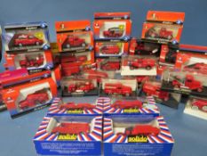TWENTY FIVE BOXED SOLIDO EMERGENCY SERVICES VEHICLES