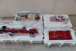 THE FRANKLIN MINT PRECISION MODELS - FOUR BOXED DIE CAST MODELS, comprising the American LaFrance