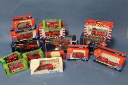 SIXTY BOXED EMERGENCY SERVICE VEHICLES, by Solido, Eligor, Verem, Majorette etc., together with 2