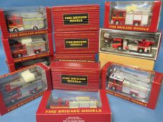THIRTEEN BOXED FIRE BRIGADE 1:50 SCALE MODELS