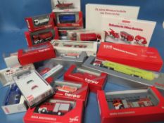 CIRCA ONE HUNDRED AND FORTY BOXED VEHICLES AND PEOPLE MODELS, mainly emergency service vehicles,