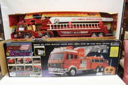 A NYLINT METAL MUSCLE CLASSIC AERIAL 'HOOK-N-LADDER' No 540 MODEL FIRE ENGINE, together with a 1: