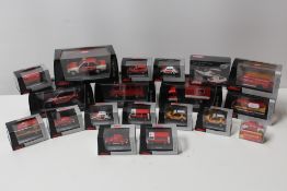 NINETEEN BOXED SCHUCO EMERGENCY SERVICES VEHICLES, mixed 1:43 and 1:87 scale