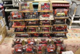 TWENTY SEVEN BOXED CODE 3 LA FRANCE FIRE ENGINES, all limited edition, various sizes - small, medium