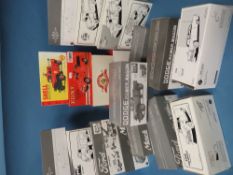 NINETEEN BOXED FIRST GEAR FIRE ENGINES AND FIRE RELATED VEHICLES, most 1:30 and 1:34 scale