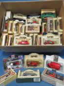 SIXTY BOXED DAYS GONE AND LLEDO FIRE ENGINES, to include horse drawn, Vanguards, etc., contained