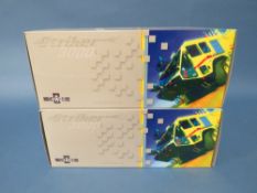 TWO BOXED OSHKOSH STRIKER 3000 VEHICLES, to include TWH078 / 01086, TWH078 / 01089