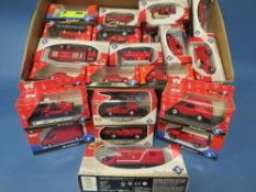 FORTY BOXED SOLIDO EMERGENCY SERVICES VEHICLES