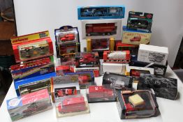 TWENTY NINE BOXED EMERGENCY SERVICE VEHICLES BY GAMA, Norev, Solido, Cararama, Eagle, Majorette