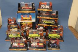 SIXTEEN BOXED CODE 3 COLLECTABLES FIRE ENGINES, 1:64 scale, all limited edition, to include Portland