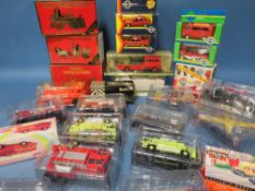 THREE BOXED MATCHBOX SPECIAL EDITION FIRE ENGINES, 1905 Busch, 1880 Merryweather Greenwich, 1936