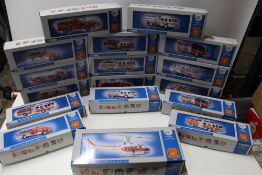 SIXTEEN BOXED CORGI LIMITED EDITION FIRE ENGINES, to include US50503 Seagrave 70th Anniversary,