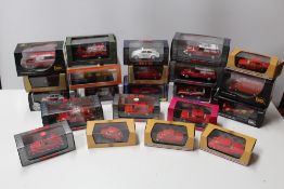 TWENTY TWO BOXED EMERGENCY SERVICES VEHICLES, by IXO (3), Rio (7), Scottoy (4) etc.