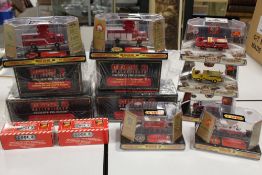 TWELVE BOXED CODE 3 COLLECTABLES 1:64 SCALE LIMITED EDITION FIRE ENGINES, to include NY CF
