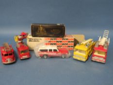 BOXED BROOKLYN WHITE METAL ROCK COUNTY EMERGENCY VEHICLE, boxed Western Models Chevrolet C10