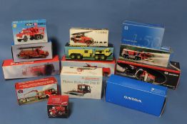 THIRTEEN BOXED VEHICLES TO INCLUDE ROSENBAUER ARFF VEHICLE PANTHER 6 x 6, Rosenbauer Panther 8 x